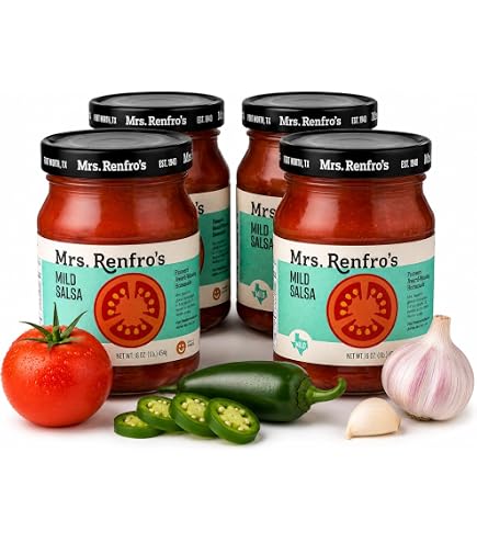 Amazon.com: Mrs. Renfro's Medium Salsa, 16 oz Jars (Pack of 2