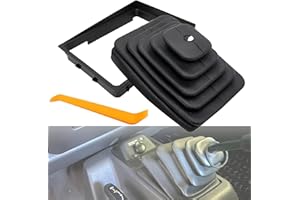 SHOZHO Shifter Boot and Retainer Bezel Kit 53000056 52078558 Fit for Jeep TJ Wrangler 1997 1998 1999 2000 2001 2002 2003 2004 Transmission Shift Bezel Shifter Boot Kit