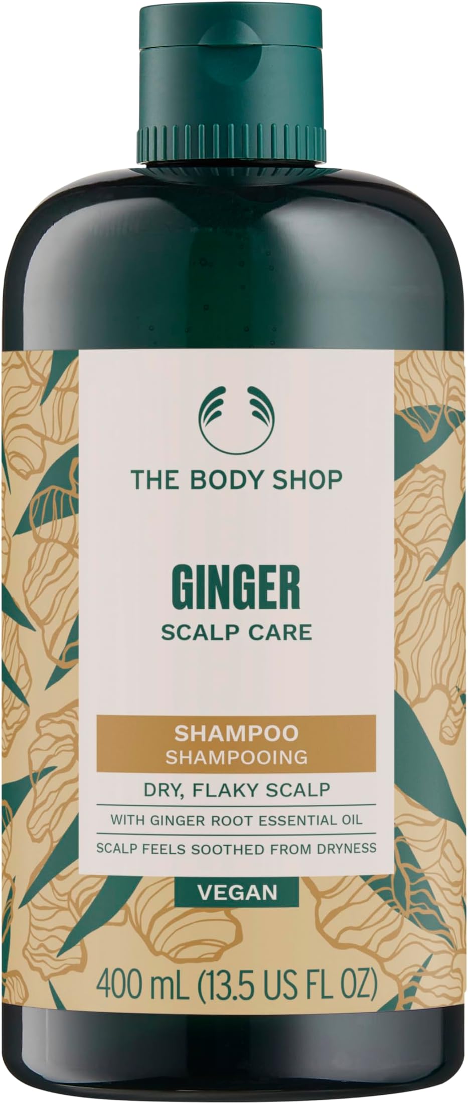 The Body Shop Ginger Anti Dandruff Shampoo 400 ml Green Honey