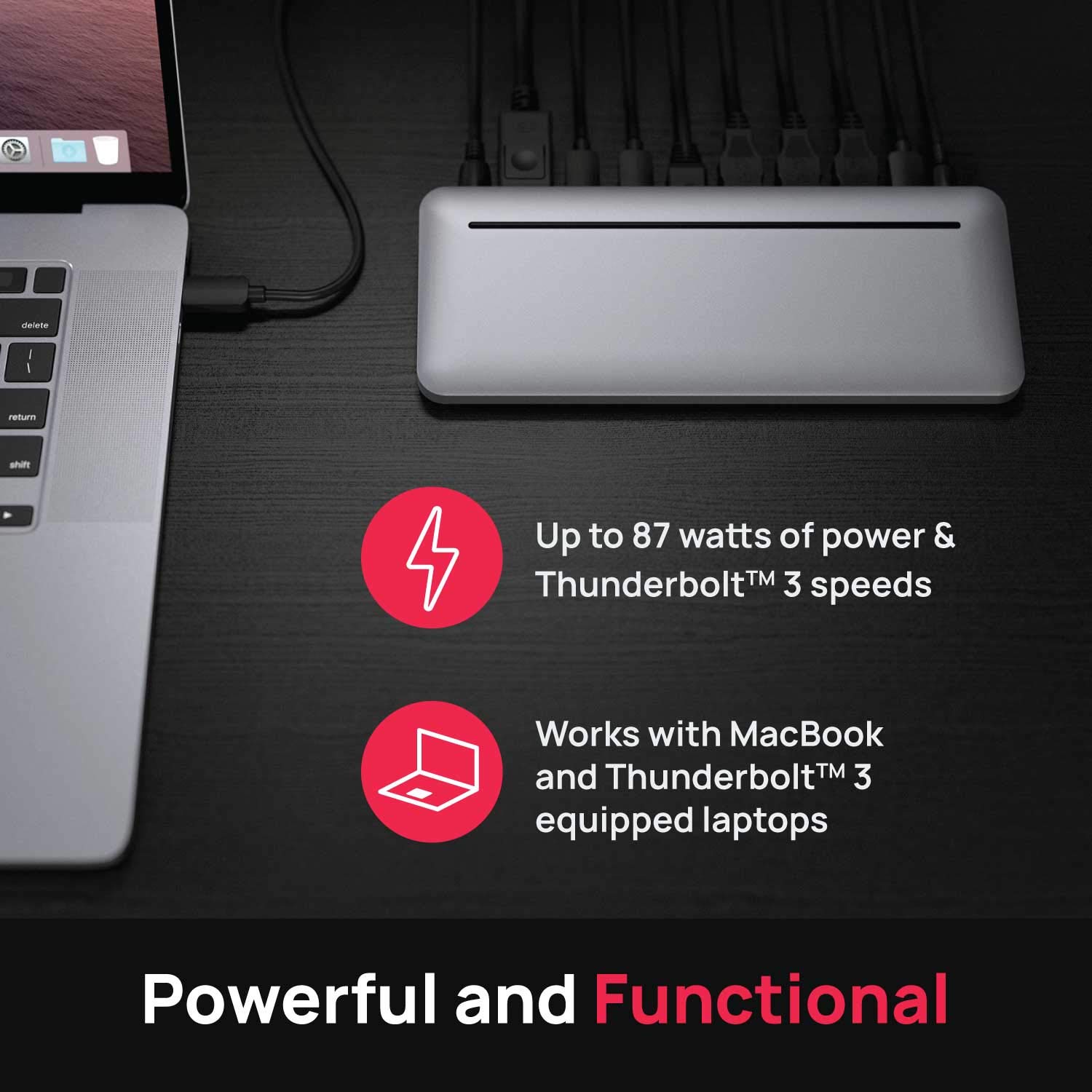 Brydge Stone Pro 12-Port Thunderbolt 4 Docking Station