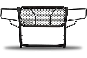 BLACK HORSE OFF ROAD Black Horse RUGGED Heavy Duty Grille Brush Bumper Guard Modular Black Compatible with 2007-2020 Toyota Tundra|2008-2022 Toyota Sequoia-RU-TOTU07-B