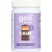 Amazon.com: Goli Nutrition Calm Ashwagandha Bites Chocolate Acai ...