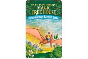 Yoto Children Friendly Audiobook Card – 'Magic Tree House: Dinosaurs Before Dark' by Mary Pope Osborne – Screen-Free Card for