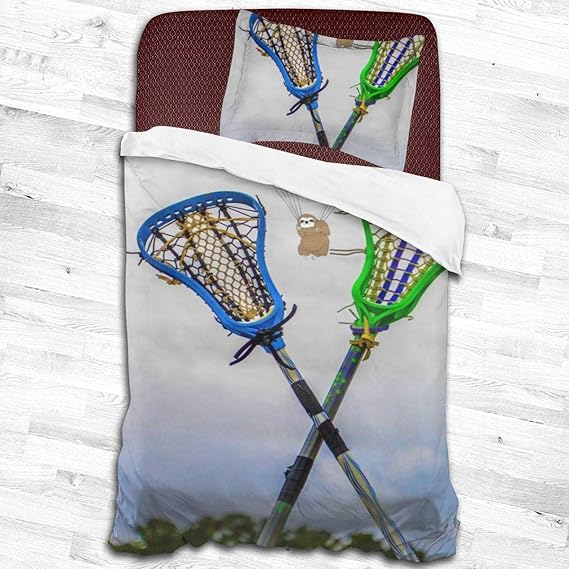 Unknown Lacrosse - Juego de Ropa de Cama Infantil (2 Piezas, Muy Suave