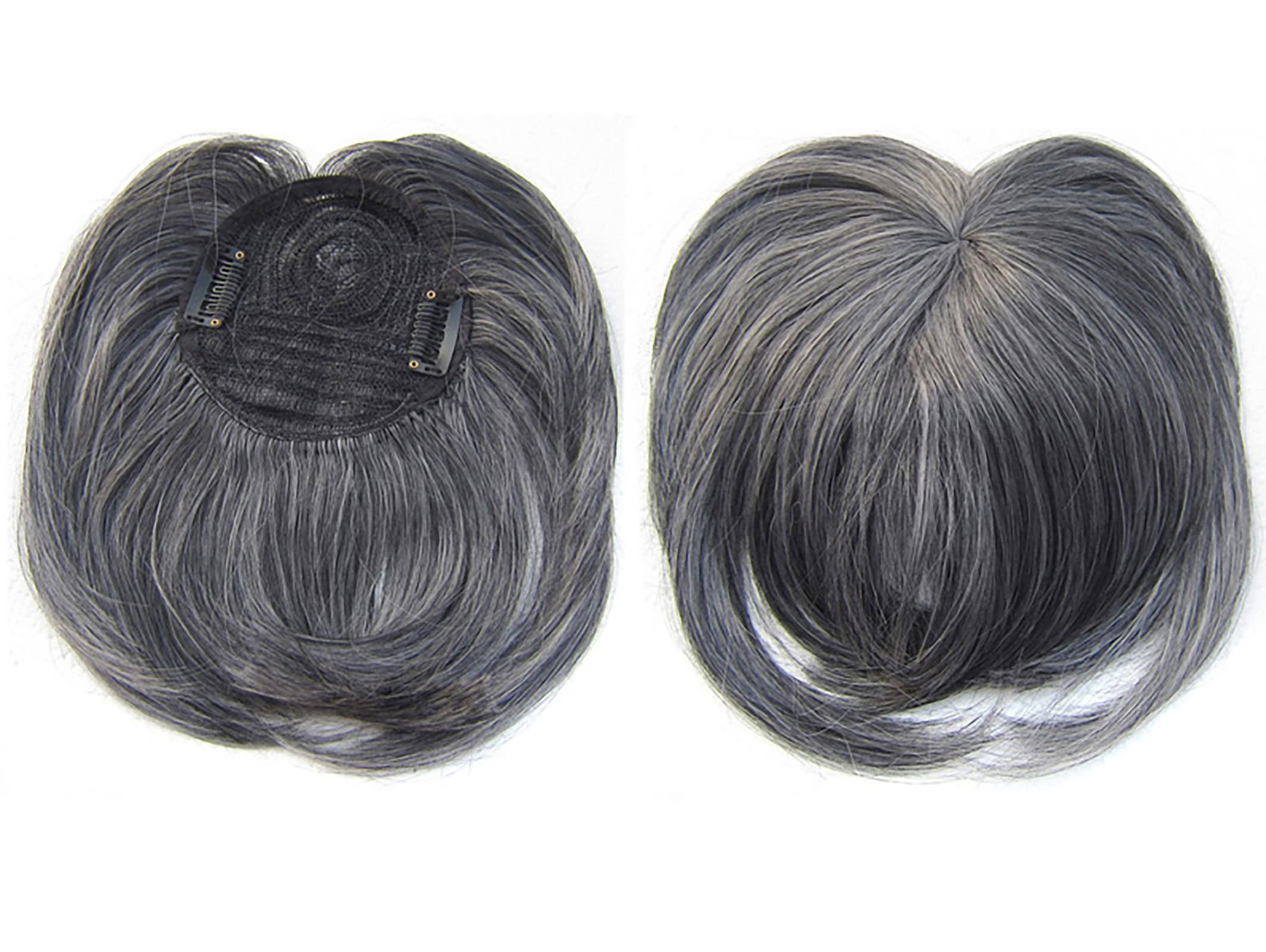 Faringoto Clip in Bangs for Women,Thick Top Hair Pieces,Silk Hair Toppers — image 1