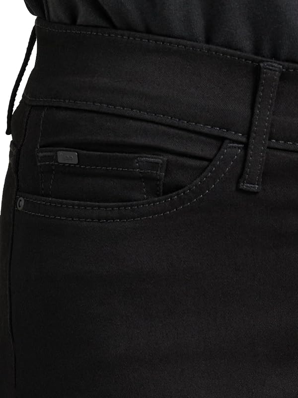 Jeans da Uomo Extreme Motion Dritti a Cono, Nero, 29W x 32L