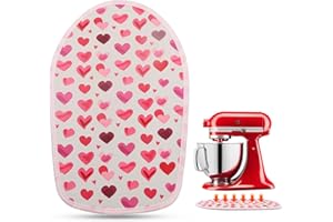 JAYOBGO for Kitchen Aid Mixer Sliding Mat - Slider Mat for Kitchen Aid Artisan 4.5-5 Qt Tilt-Head Stand Mixer, Mover Mixer Slider Pad for Kitchen Aid Mixer Attachment Kitchen Appliance Countertop Accessories