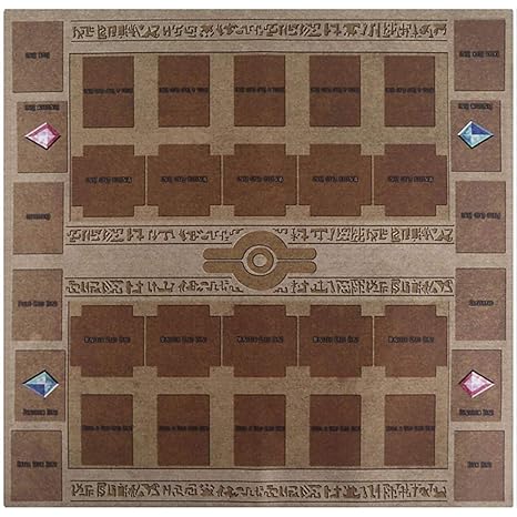 Igemy 60x60 cm Gummi Spielmatte Galaxy Style Competition Pad Spielmatte für Yu Gi oh Karte (Mehrfarbig)