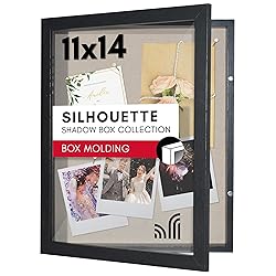 Americanflat Front Opening 11x14 Shadow Box Frame