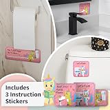 PUTSKA Potty Training Reward Chart for Girls with 35 Reusable Stickers Unicorn view 6