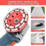Zimoer Diamond Grinding Cup Wheel 125mm x 22.23mm Concrete Masonry Grinder Disc view 4