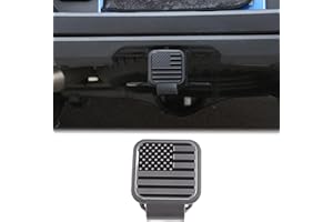 Aunginsy Trailer Hitch Cover Compatible with Toyota Tundra 2022 2023 2024 Pickup Trailer Hitch Cover Tube Plug Insert Rubber Tow Receiver Hitch Tube Cover Plug Cap Protection Exterior Accessories