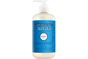 Mrs. Meyer’s Clean Day Hand Soap, Blueberry Scent, 370mL Bottle