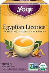Organic Egyptian Licorice 16 tea bags by Yogi Tea