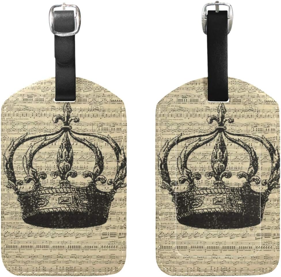 vintage crown luggage