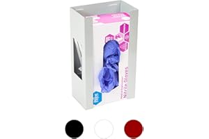 EHOMEA2Z Magnetic Glove Holder,Glove Box Holder,Glove Dispenser,Durable Coated Steel,Space Saving Design for Work,Shop, Garage,Medical Office,Laundry Room,Kitchen,Hospital,Fridge,Wall Mount (White)