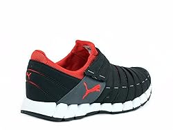 PUMA Men's Osu Running Shoe,Black/Dark Shadow/High
