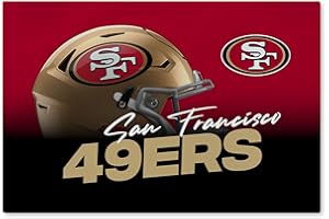 NORTHWEST NFL 20 X 32 Inch Washable Area Floor Rug, San Francisco 49ers