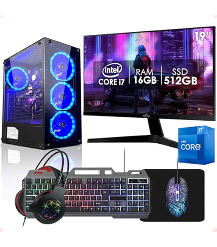 PC Gamer Completo Intel Core i7 16GB SSD 256GB GeForce GTX 1060