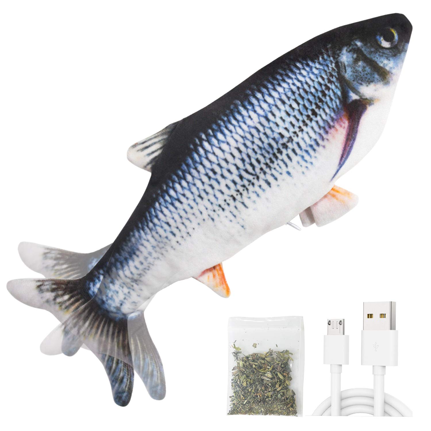 Buy Senneny Electric Moving Fish Cat 