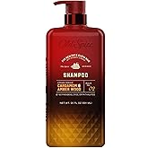 Old Spice Men's Shampoo, The Spice Alchemist Collection, Cologne-Infused Cardamom and Amber Wood Scent, Free of Parabens & Phthalates, 21.9 fl oz