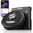 Shark RV2820AE Detect Pro Self-Empty Robot Vacuum with Bagless, 60-day Capacity HEPA Base, 3 Detect & React Technologies, Auto Deep-Clean on Carpets and Hardfloors, NeverStuck Tech, Wi-Fi Black/Bronze