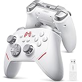 BEITONG KP20 Wireless Controller for PC, Switch/Switch 2, Android, TV, Steam Deck, TMR Joysticks & Hall Triggers, Bluetooth & 2.4g Gamepad with 1000Hz Polling Rate and Mechanical Buttons
