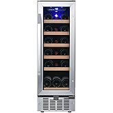 EdgeStar CWR182SZ 12 Inch Wide 18 Bottle Built-In Wine Cooler