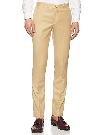 mens skinny formal trousers