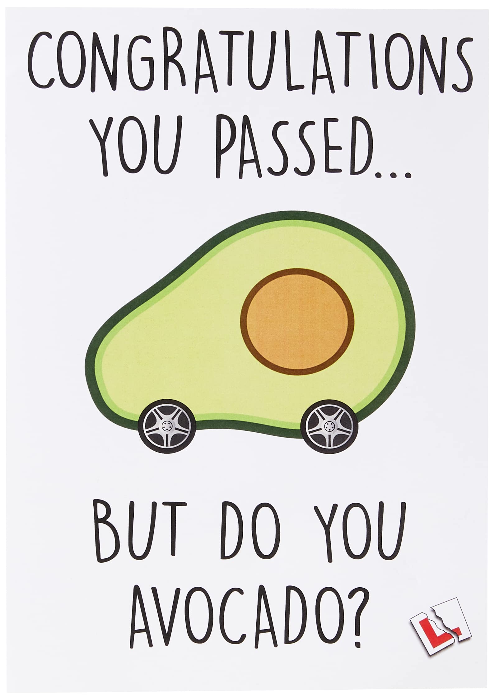 Funny Congratulations Driving Test Card Passed Driving Test Card Congratulations You Passed Driving Test Card Funny Driving Test Card PC292