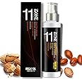 NUSPA 11 in 1 Almond Oil Moisture Leave In Conditioner Detangler Spray,Argan oil Conditioning Cream Daily Hair Moisturizer Stay In Conditioner,Keratin Cream Hair Serum for Frizzy,Dry Damaged Hair