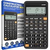 ROATEE Construction Calculator Industrial &amp; Scientific Engineer Calculator | Contractor, Concrete Pocket Feet-inch-Fraction Calculators Carpenter, Estimator, Builder, Framer, Remodeler, Renovator