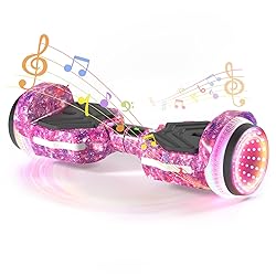 SIMATE Scooter, Colorful LED Light-Up