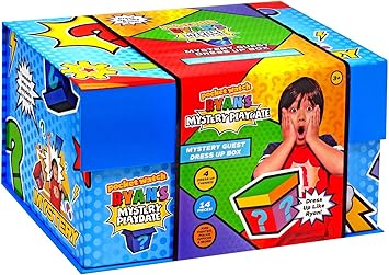 Amazon.es: Ryans World Mystery Playdate - Caja de Disfraces: Juguetes y juegos