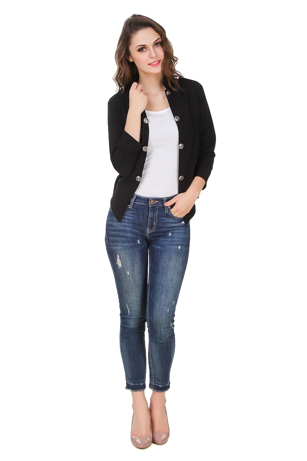 purple feather women's jacket