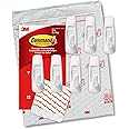 Command Large Utility Hooks, Damage Free Hanging Wall Hooks with Adhesive Strips, No Tools Wall Hooks for Hanging Decorations