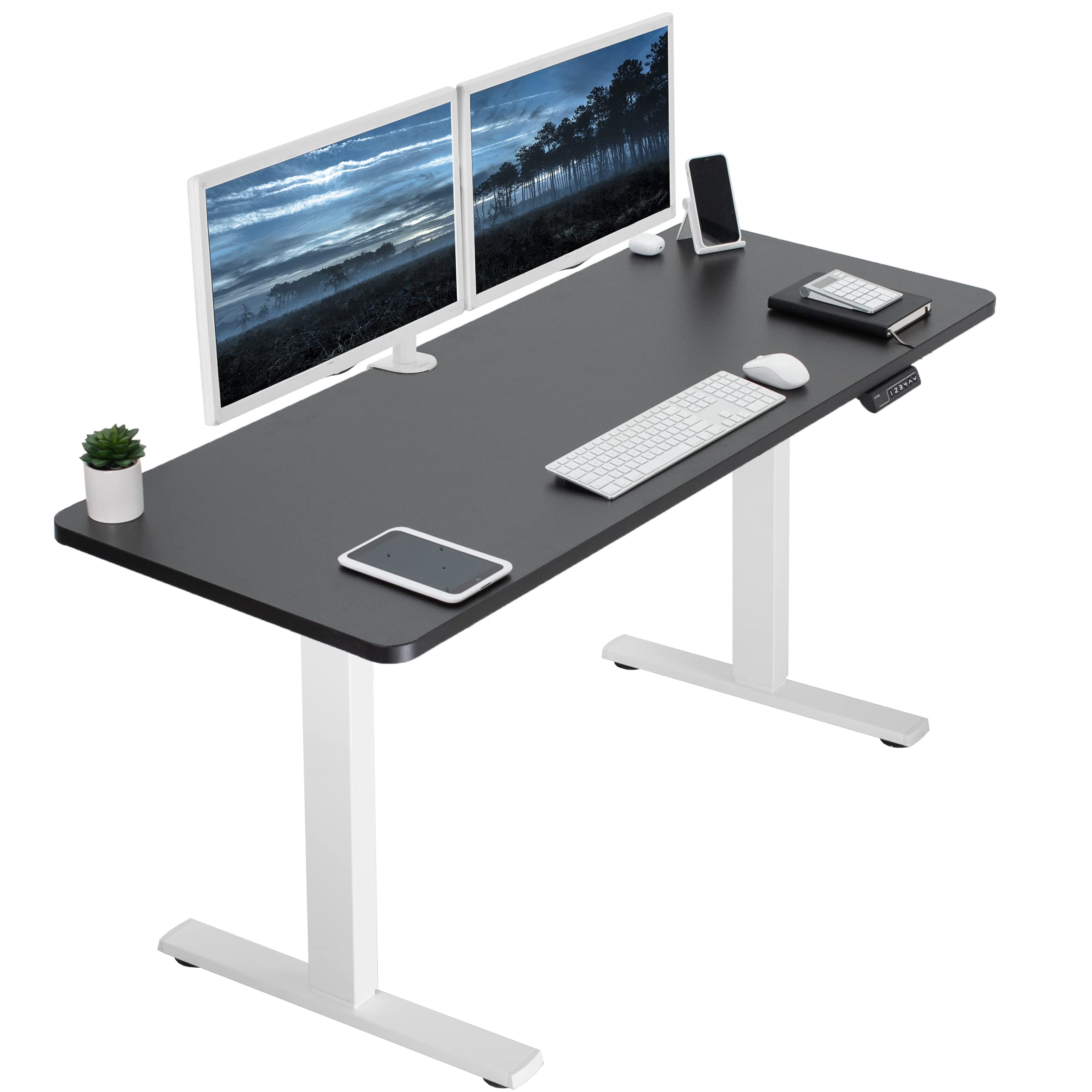VIVO Electric 60 x 24 in Standing Desk, Memory