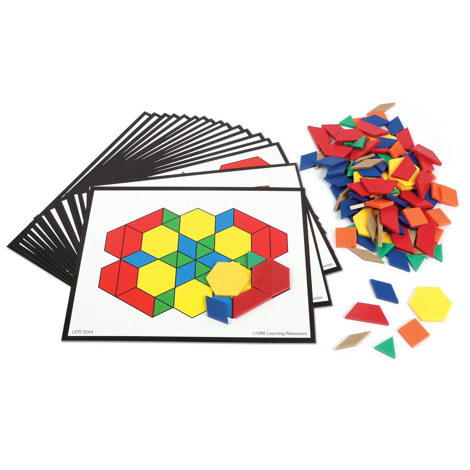 learning resources wooden pattern blocks
