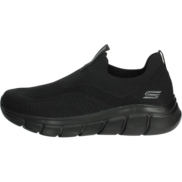 Skechers Bobs Sport B Flex Cool Edge Shoes Mens Sz 10 Black Sneakers WIDE‎ FIT Amazon.com | Skechers mens Bobs B Flex - Cool Edge Sneaker  main image 4