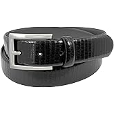 Florsheim mens Lizard Emboss 32mm Belt