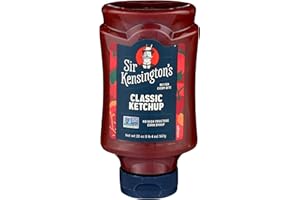 Sir Kensington's Classic Ketchup, From Whole Tomatoes, No High Fructose Corn Syrup, Gluten Free, Certified Vegan, Non- GMO Project Verified, Shelf-Stable, 20 oz