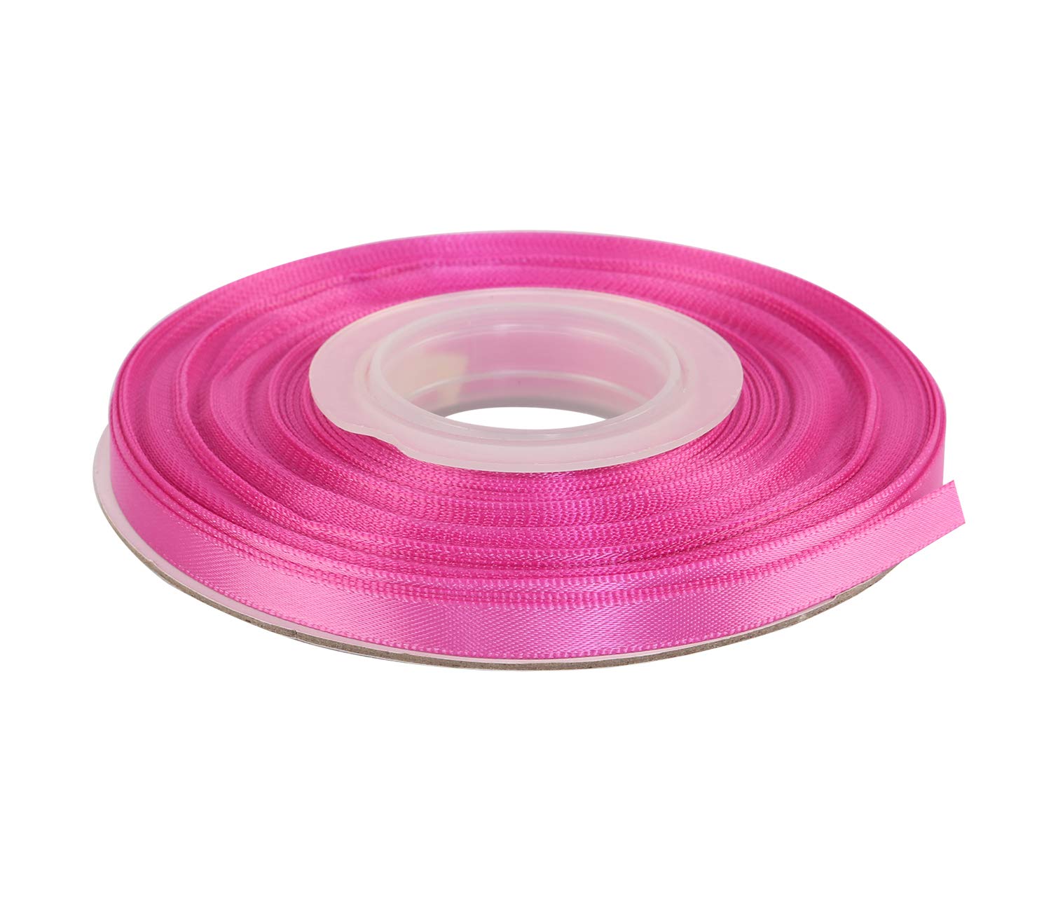 Ribbonitlux 6mm Wide Double Face Satin Ribbon 22 Meters (183-Garden Rose, Set for Gift Wrapping, Party Decor, Sewing Applications, Wedding and Craft