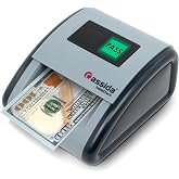 Cassida InstaCheck Small Footprint, Easy to Read Automatic Counterfeit Detector with Infrared, Magnetic and Ultraviolet Sensors, Compact and Lightweight Grey 11-3/4" x 9-1/2 (Pass/Fail)