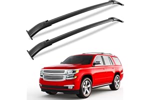 FengYu 220 lbs Heavy Duty Roof Rack Cross Bars Compatible with GMC Yukon XL, Chevy Suburban & Tahoe, Cadillac Escalade ESV 2015-2020,Chevrolet Aluminum Roof Rails Crossbars Cargo Bars Rooftop Luggage