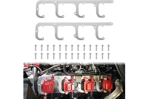 JOHNTRUCK For 5.3L LS Truck Square Ignition Coil Brackets Mount Valve Cover Fit for 12558693 D514A D510C D581 LSX Swap Heat Sink for LQ9 LS6 L92 L99 LS2 LS1 LS3 LQ4 L33 LR4