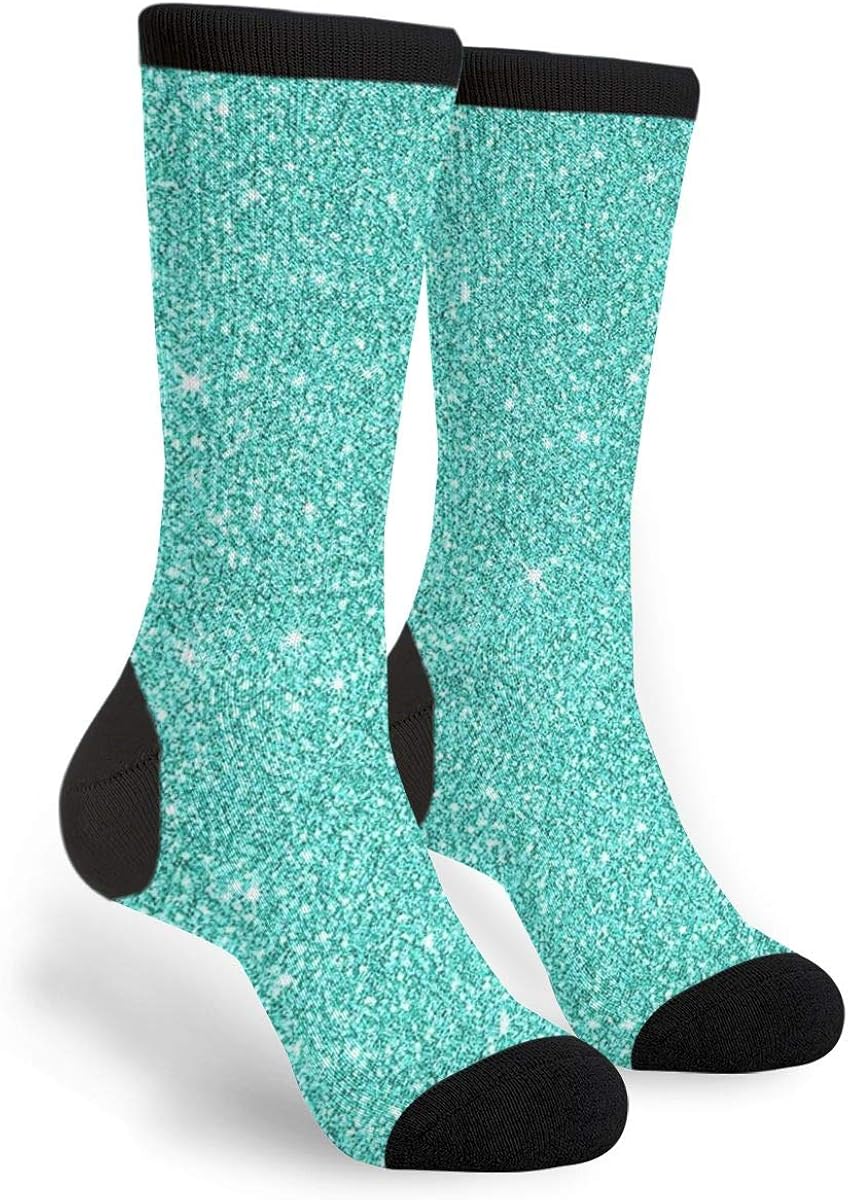 turquoise glitter dress