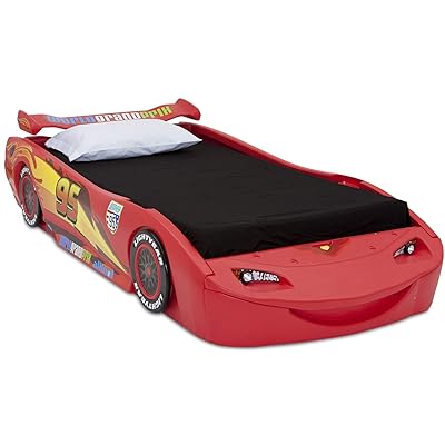 Disney / Pixar Mga Kotse na Kidlat ng McQueen Twin Bed na may Ilaw sa pamamagitan ng Mga Bata ng Delta