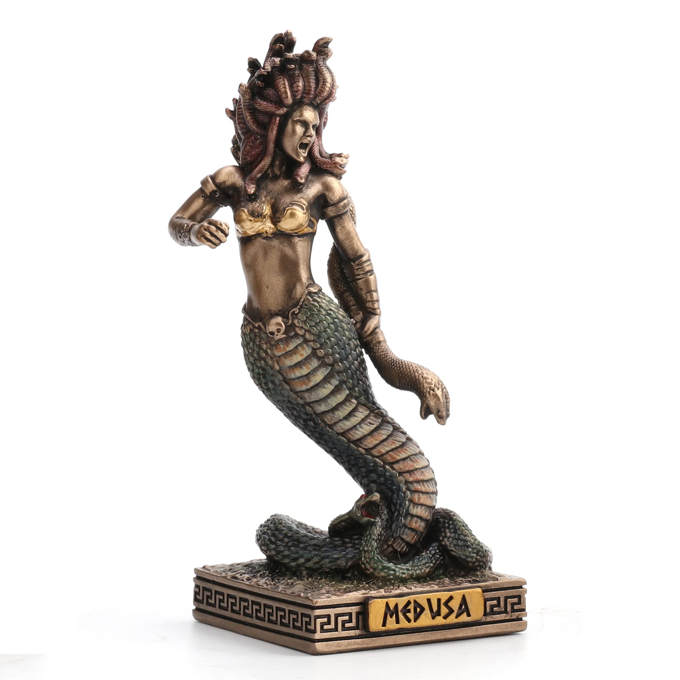 Veronese Design Medusa The Gorgon Resin Hand Painted Miniature Figurine — image 1