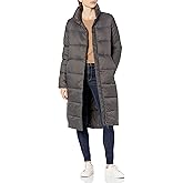 Amazon Essentials womens Lightweight Water-resistant Longer Length Cocoon Puffer Coat