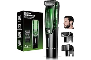 TXXTOL Beard Trimmer for Men, Premium Men's Vacuum Electric Trimmer Kit, 20 Levels Adjustable, Wet/Dry Use, Upgraded Stainless Steel Ceramic Blades, Perfect Christmas Gifts for Husband or Boyfriend